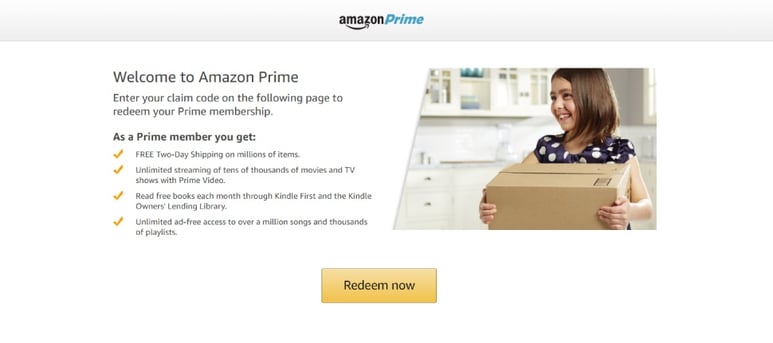 How To Redeem Your Prime Membership Claim Code On Amazon Com How To Redeem Your Prime Membership Claim Code On Amazon Com